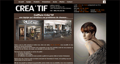Desktop Screenshot of coiffurecreatif.be